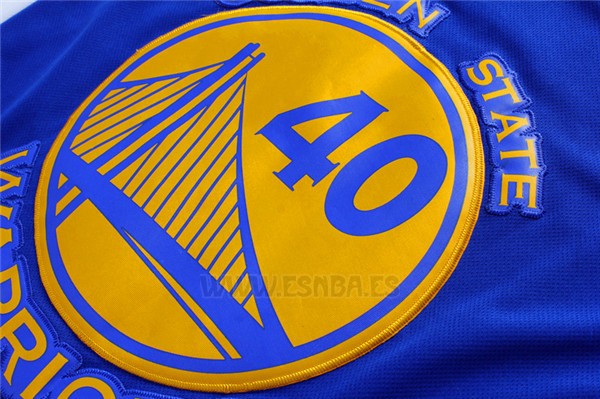 Camiseta Golden State Warriors Harrison Barnes #40 Azul